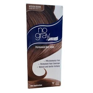 No Gray On The Go Permanent Root Coverage Medium Brown 35 Min Process Time